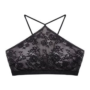 Underprotection Lace Bra Harper Bandeau Black Bra Size XS - Small